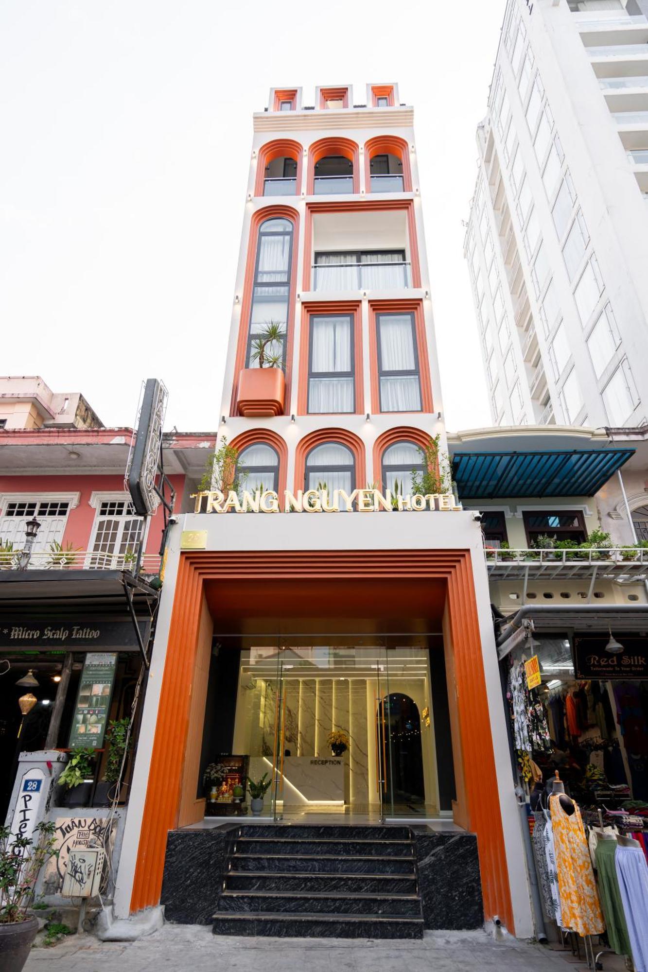 Trang Nguyen Hue Hotel Exterior foto