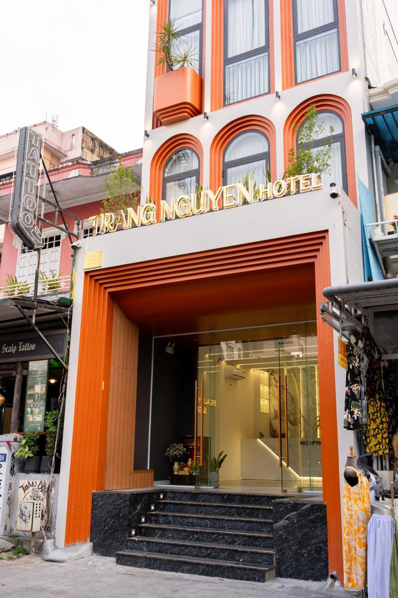 Trang Nguyen Hue Hotel Exterior foto